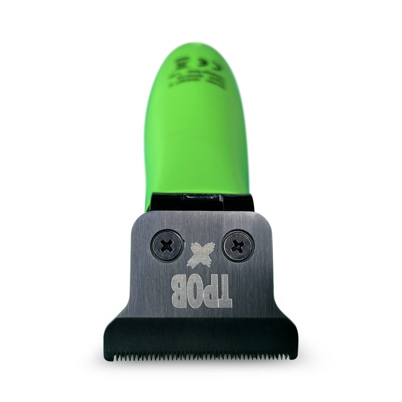 TPOB Ghost X Beard Trimmer Hair Clippers for Men, Professional Hair T-Blade Trimmer Cordless Rechargeable Edgers Clippers Electric Beard Shaver (Ghost X Slime)