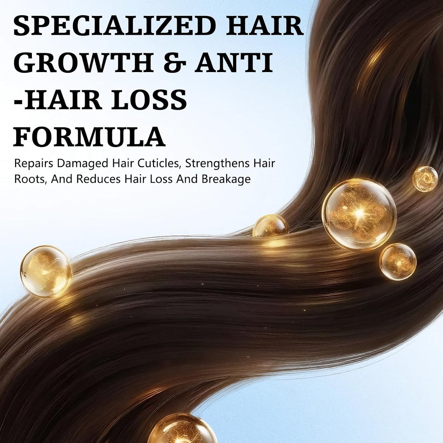Minoxidil Shampoo for Hair Growth - Anti Hair Loss Treatment for Thinning Hair & Receding Hairline | 1 PCS