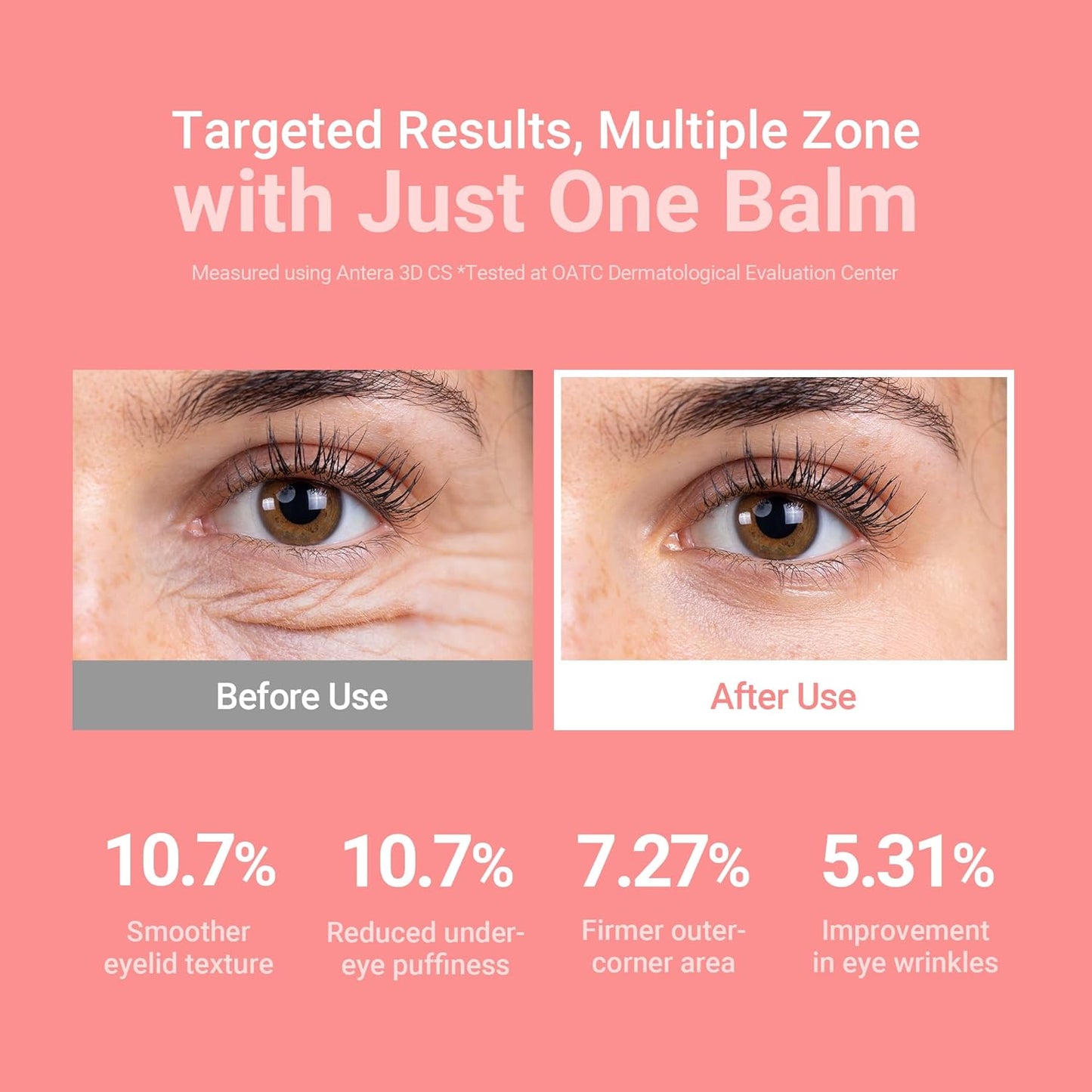 KAHI Wrinkle Bounce Multi Balm Stick - PDRN Collagen Hydrating Balm for Lips, Eyes & Face | All-in-One Moisturizer