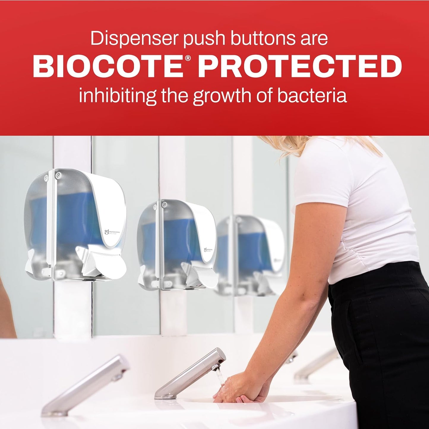 Azure Foam Hand Soap Dispenser Kit - Wall Mount with 1L Refill Cartridge | Professional Use Only
