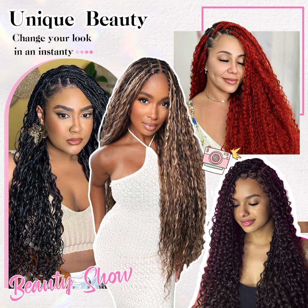 16 Inch Deep Wave Human Braiding Hair for Boho Braids – 50g 1 Bundles/Pack Natural Black 100% Unprocessed 12A Brazilian Virgin Human Hair Bulk, No Weft, Wet & Wavy Curly Extensions