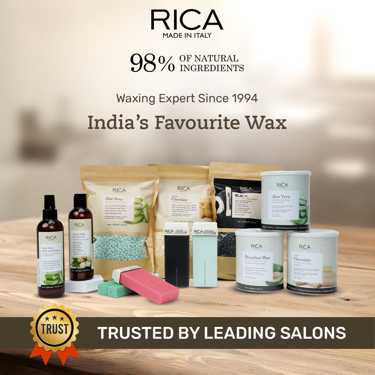 Rica Milk Wax - 800 ML