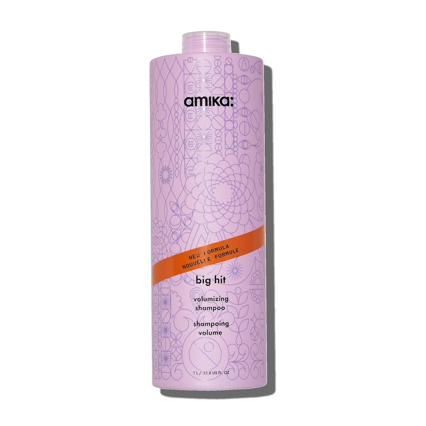 Amika Big Hit Volumizing Shampoo - Boosts Hair Volume & Body | 10.1 Fl Oz