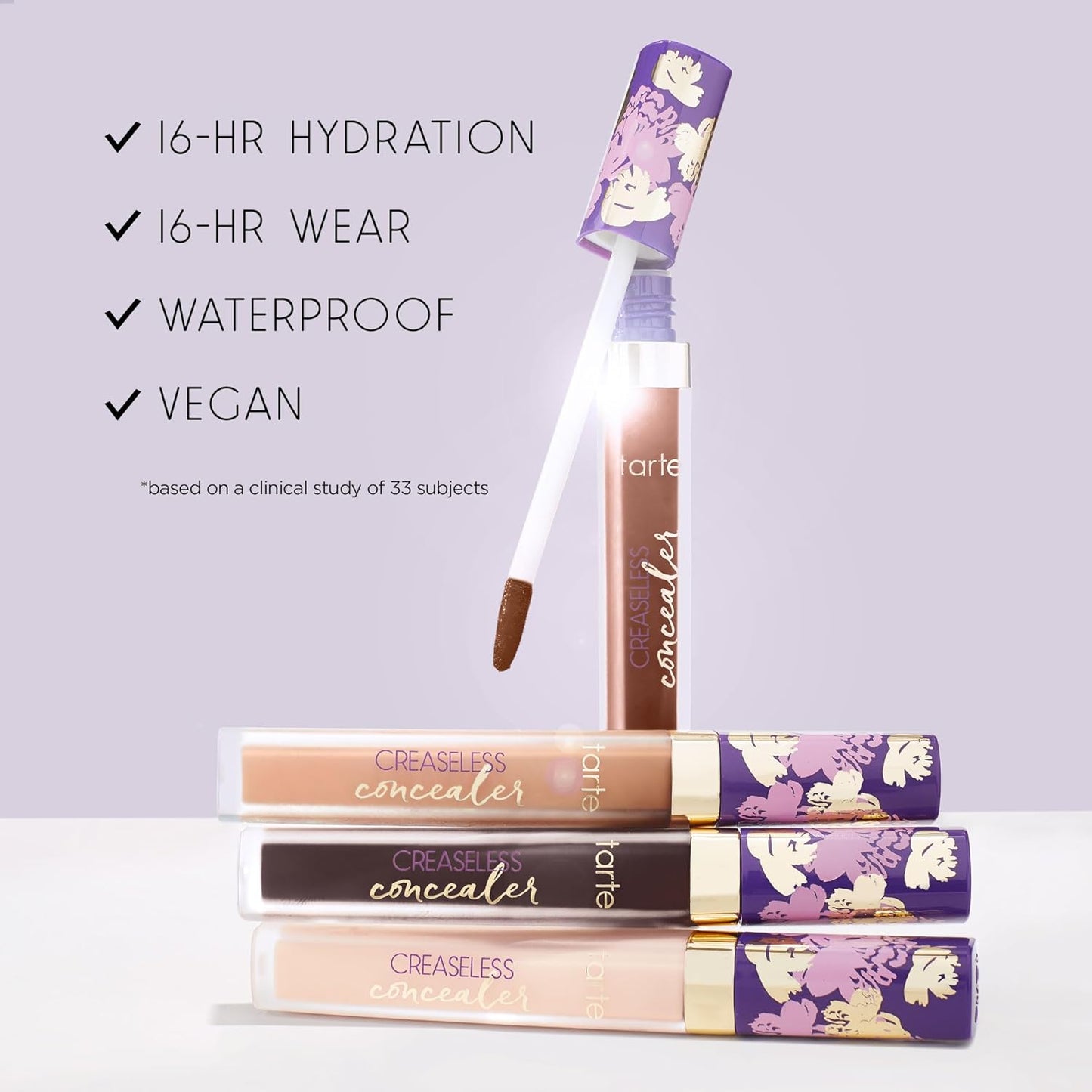 Tarte Maracuja Creaseless Full-Coverage Concealer - Waterproof, Hydrating Formula for Dark Circles & Blemishes | Vegan & Cruelty-Free