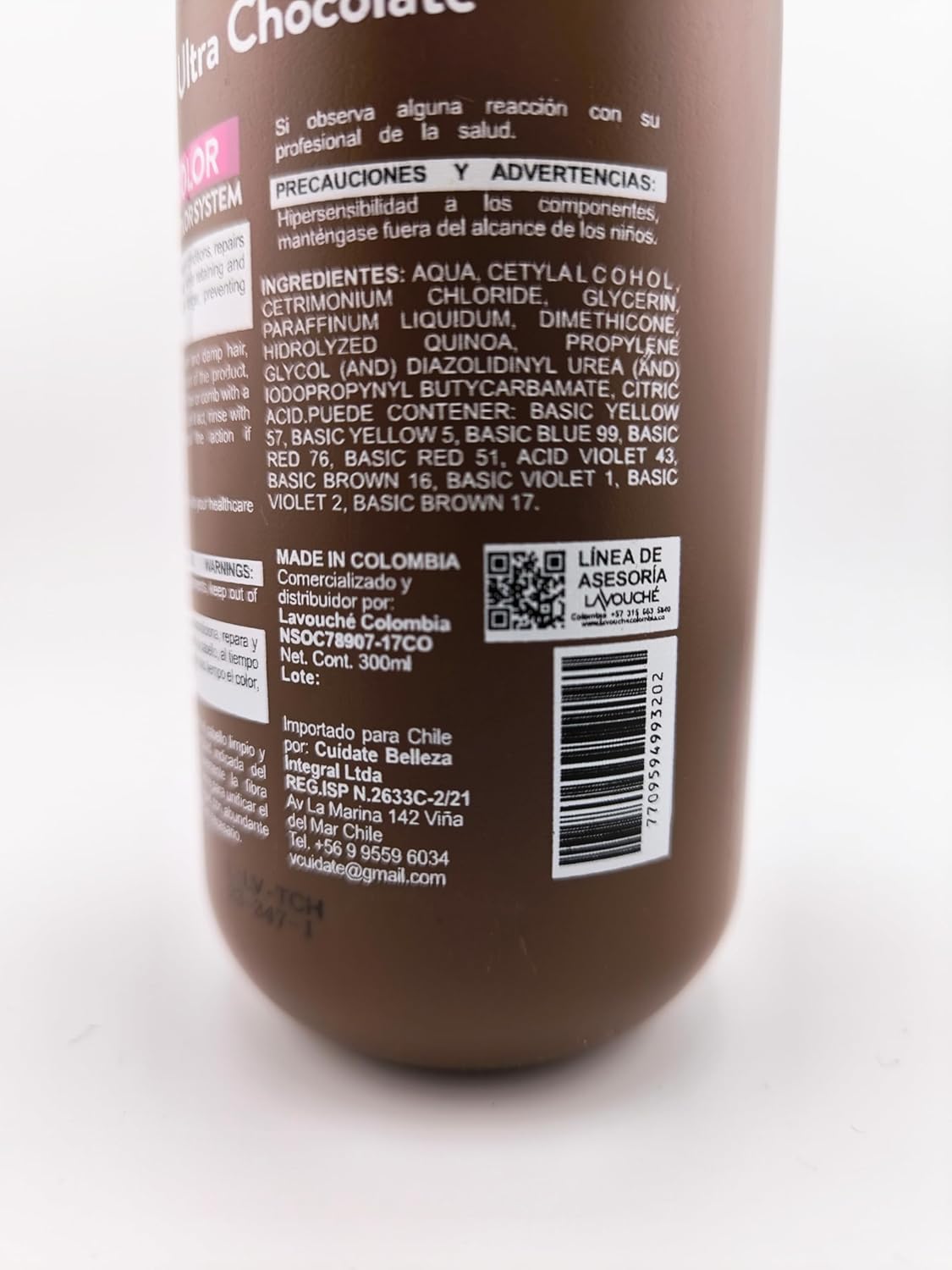 Color Depositing Hair Treatment - Lavouche Tone-On-Tone Matte Finish | Chocolate Shade