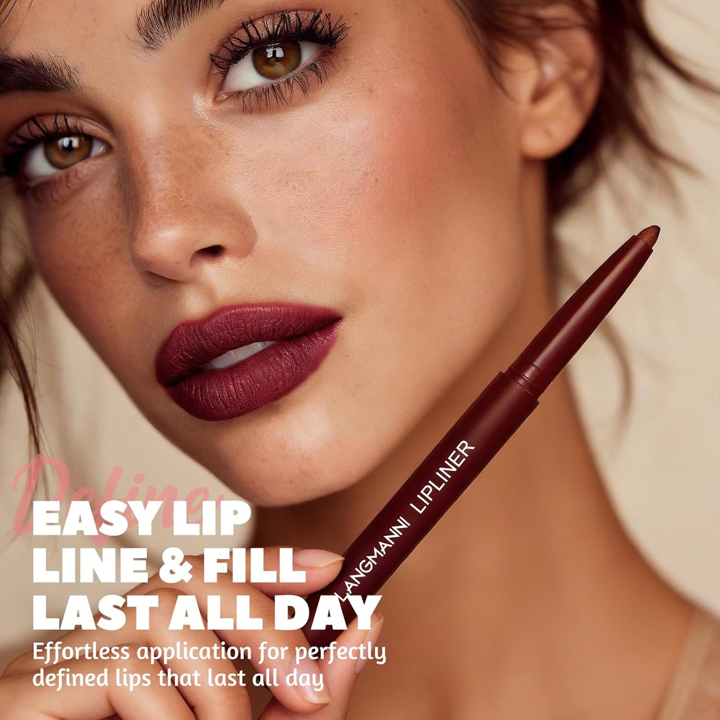 Matte Lip Liner & Liquid Lipstick Set - Velvety Nude Waterproof Long Wear | 8 Pcs High Pigment Makeup Gift Set