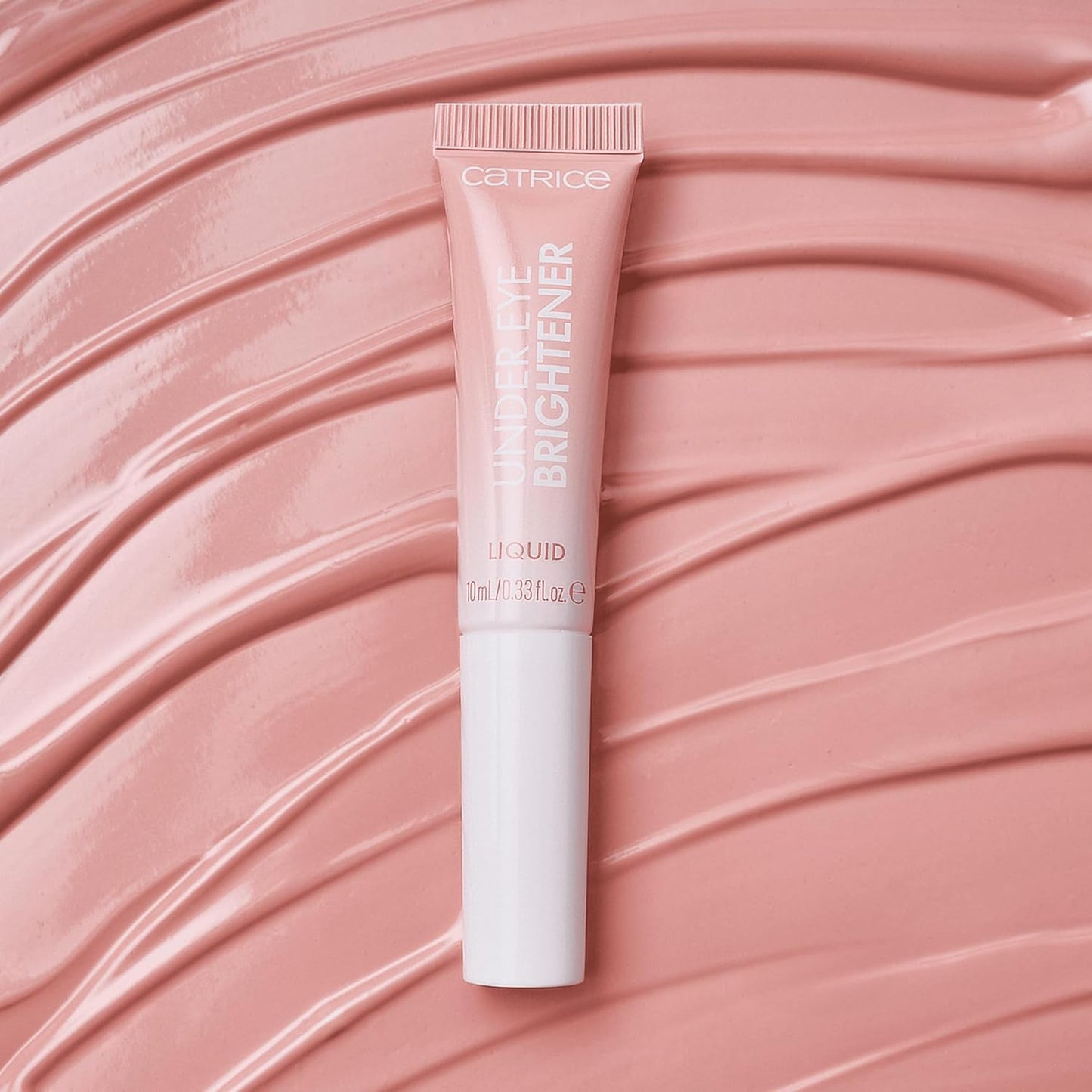 Catrice Under Eye Brightener Liquid - Lightweight Luminous Formula with Built-In Sponge Applicator | Vegan, 010 Light Rose