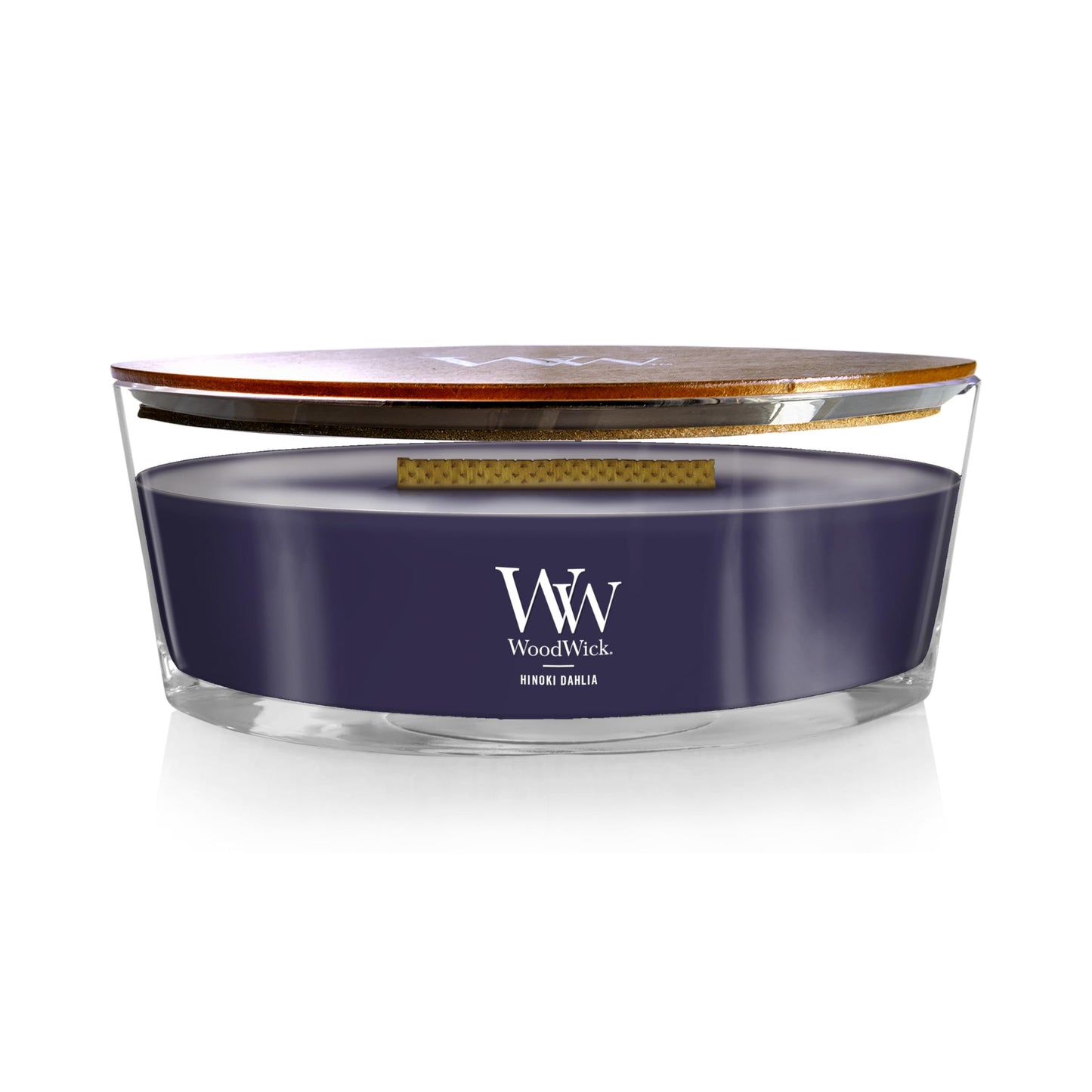 WoodWick Ellipse Candle Hinoki Dahlia 16 oz.
