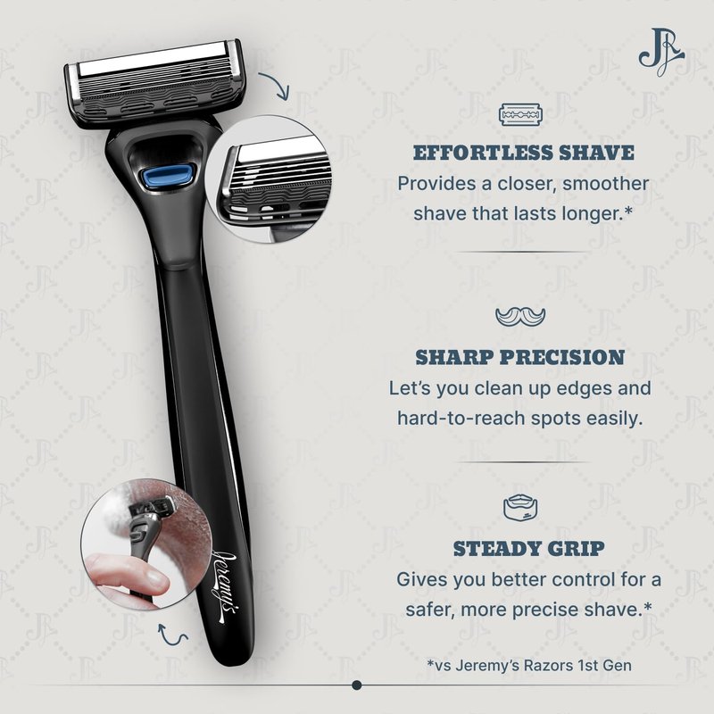 Jeremy’s Razors 5-Blade Precision 5 Razor for Men