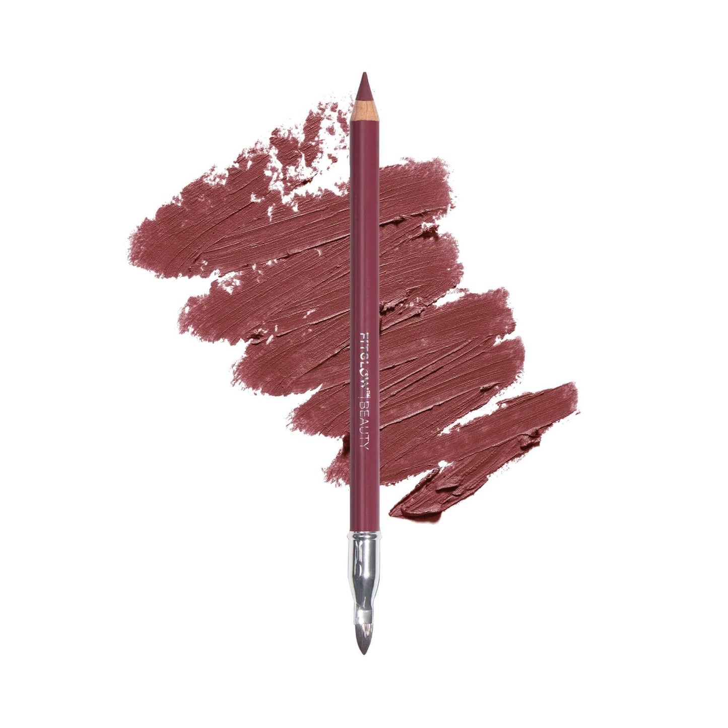 FITGLOW Beauty Vegan Lip Liner Pencil, Muted Mauve, 1.1g
