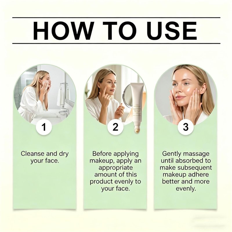 Line Smoother Fine Line Blurring Primer - Cooling Applicator for Pore Minimization & Smooth Texture