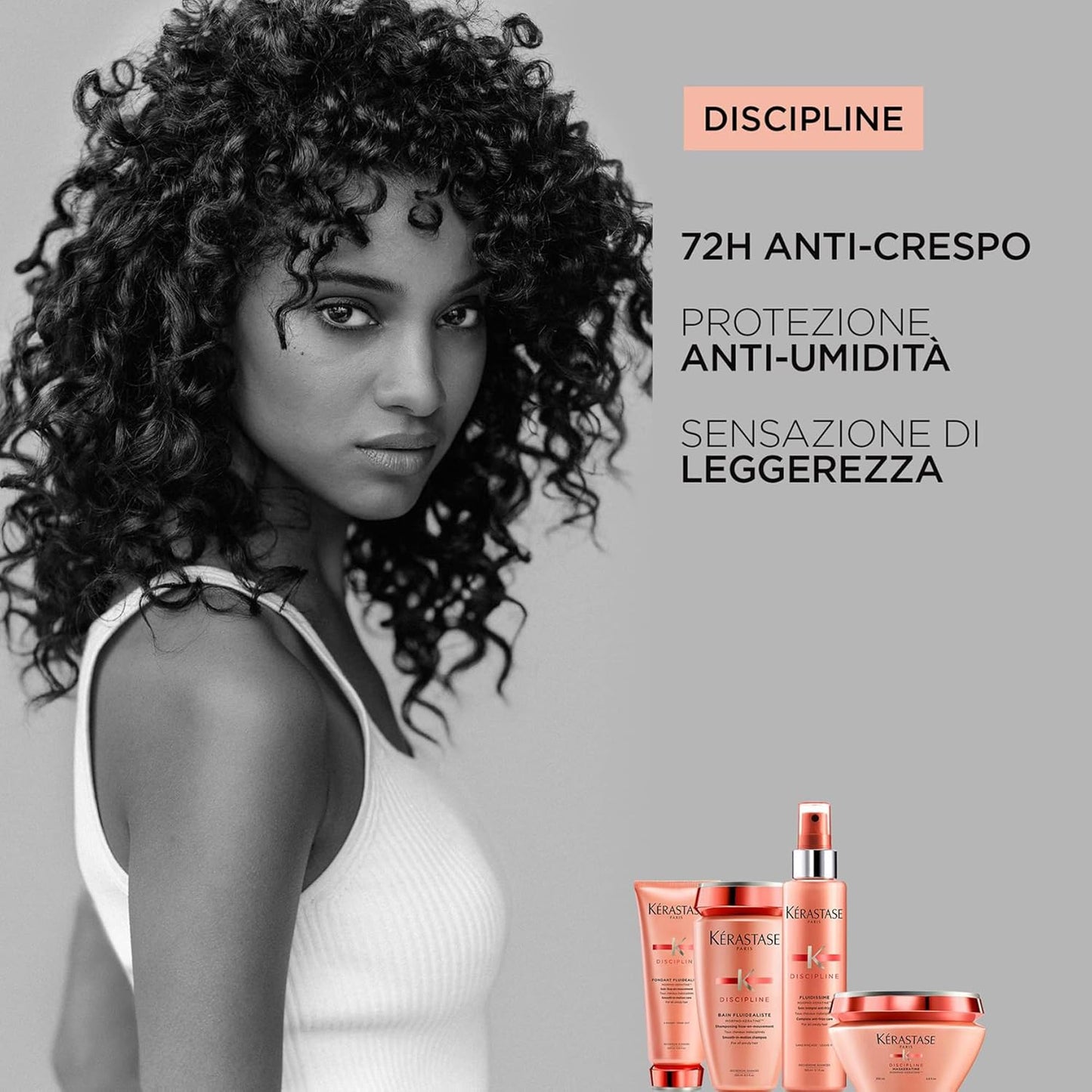 Kérastase Discipline Fluidissime | Frizz Control Leave-In Treatment - Smooths Flyaways & Adds Shine