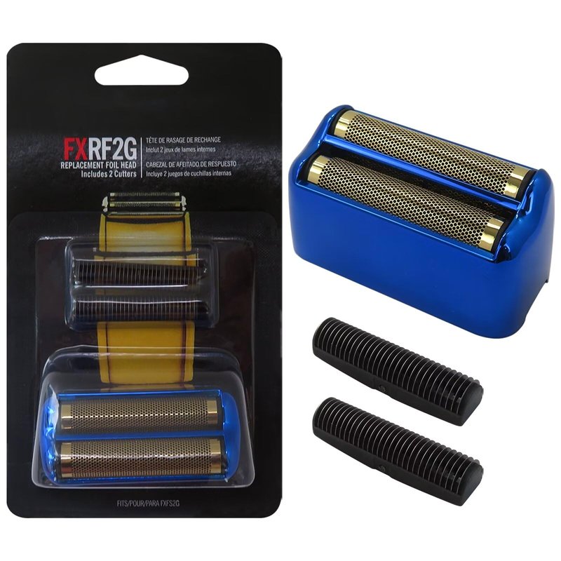 Xspeedonline Replacement Shaver Foil Double Foil Head with 2X Cutters for BaByliss PRO FXRF2G