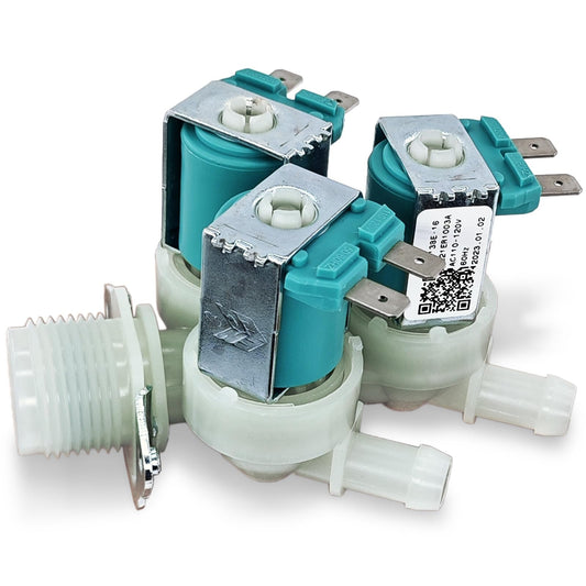 5221ER1003A Washer Water Inlet Valve, Washing Machine Cold Water Valve Assembly Replacement Parts 5221ER1003C 5221ER1003D AP4442608 PS3527452