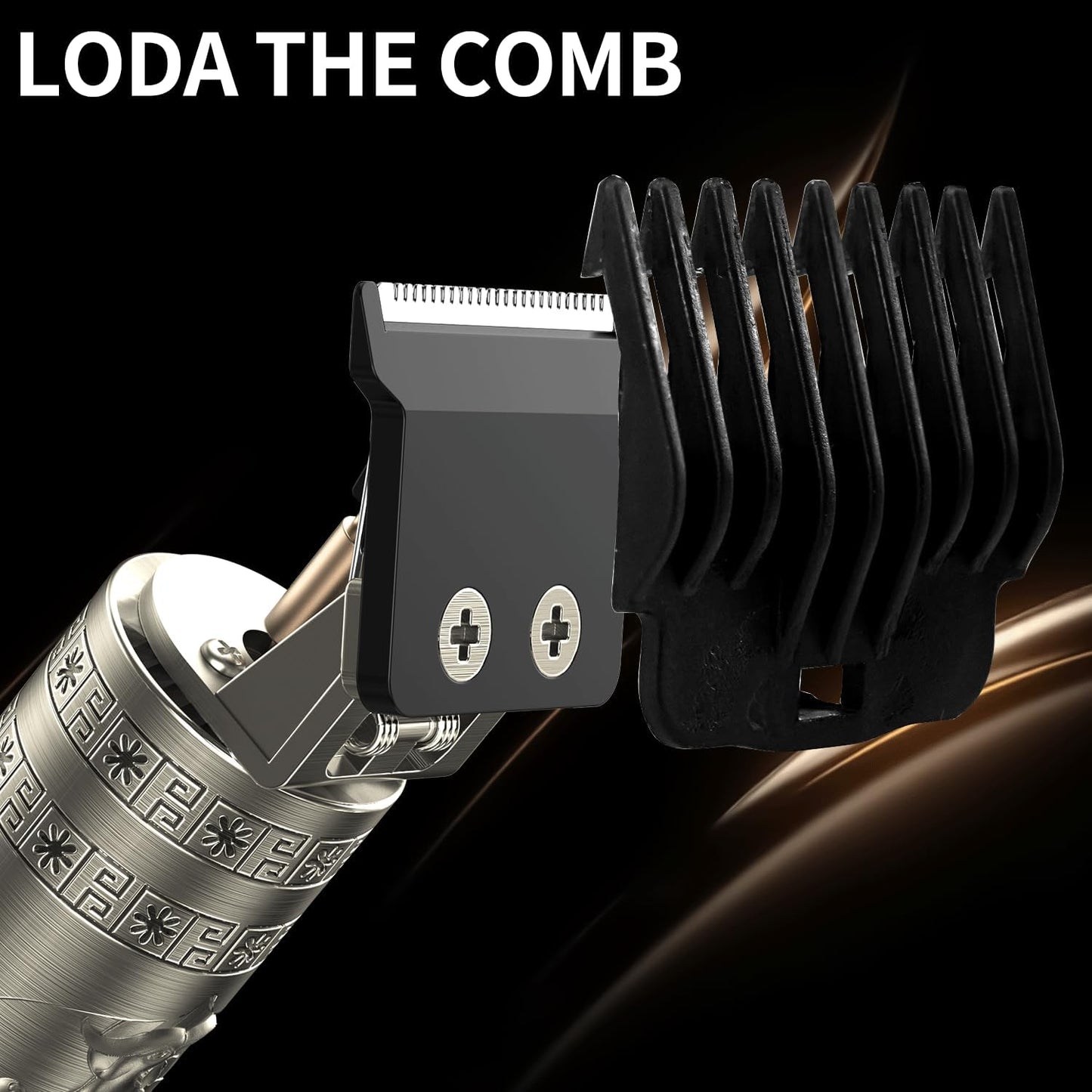Beard Trimmer for Men - Cordless Rechargeable Hair Clipper & Shaver | Barbershop Quality (Bronze)