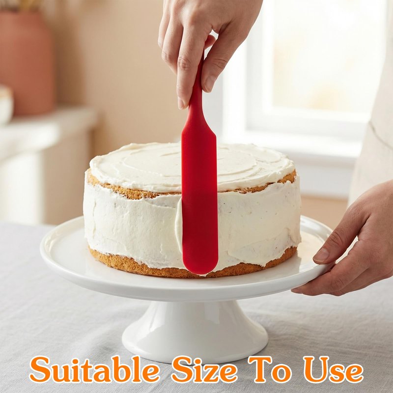 35pcs Jar Spatula,Silicone Jar Scraper with Long Handle,Jam Spreader Cake Cream Butter Spatulas, Silicone Spatula Waxing Applicator for Home Salon Body Use