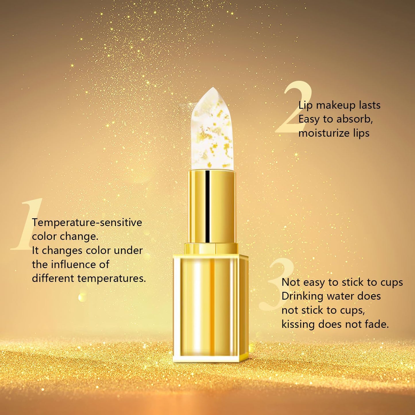 Color Changing Lipstick Set - pH Adaptive & Transferproof | Long-Lasting Hydration & Moisturizing Shine