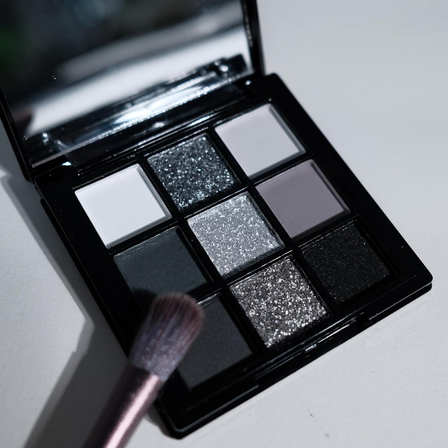 Eyeshadow Palette Set - Rich Color Eye Makeup Kit with Black, Blue, Green & Purple Shades | Natural Nude Matte & Shimmer Finish
