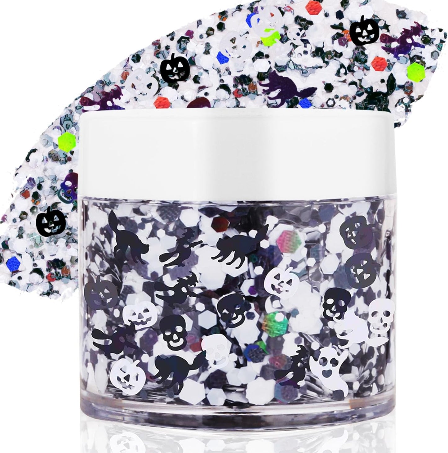 Red White Blue Face Glitter Gel - Patriotic Hair & Body Glitter for Kids & Adults | 4th of July Celebration