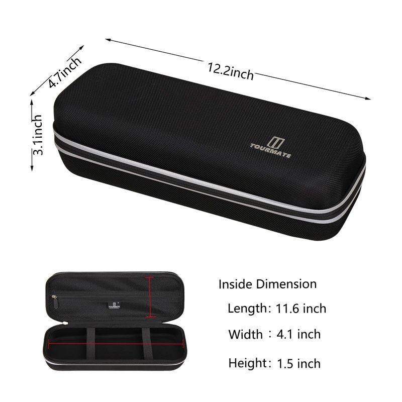 Tourmate Hard Storage Case for Baseus Vacuum, Travel Organizer, Black