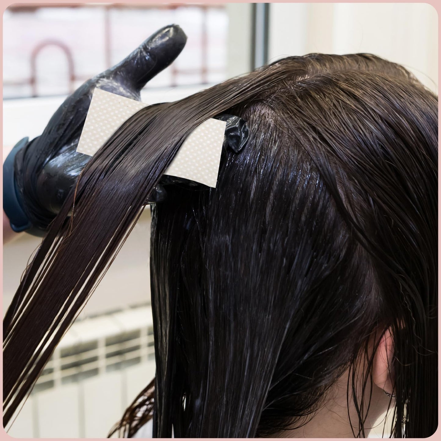 200 Pcs End Papers for Hair Perm Disposable Salon Perm Paper for Hair High Temperature Resistant Curling Papers for Cold Hot Perms Styling Tools