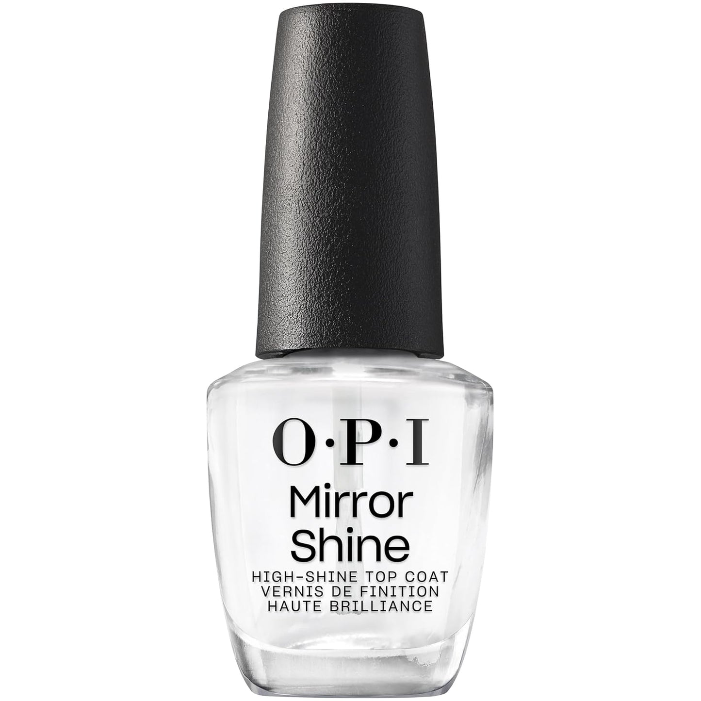 OPI Nail Lacquer Top Coat - Clear Quick-Drying Nail Polish | High Shine & Chip Resistant, Long-Lasting Protection