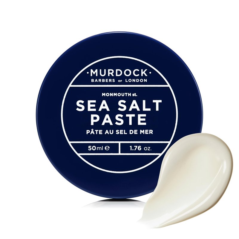 Murdock London Sea Salt Paste, Defy Gravity With a Strong Hold That Lasts The Day, Made in England, 50g