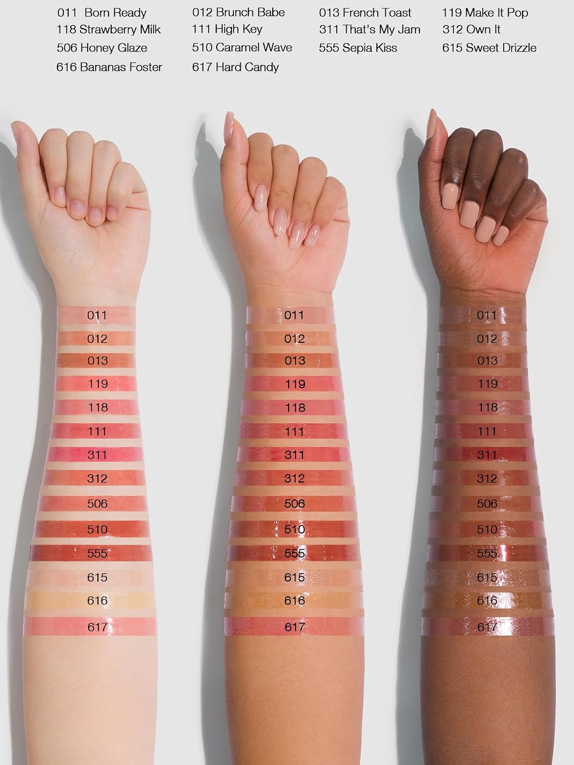 High Shine Finish Moisturizing Lip Gloss - Bananas Foster Flavor | Glass Lock Formula