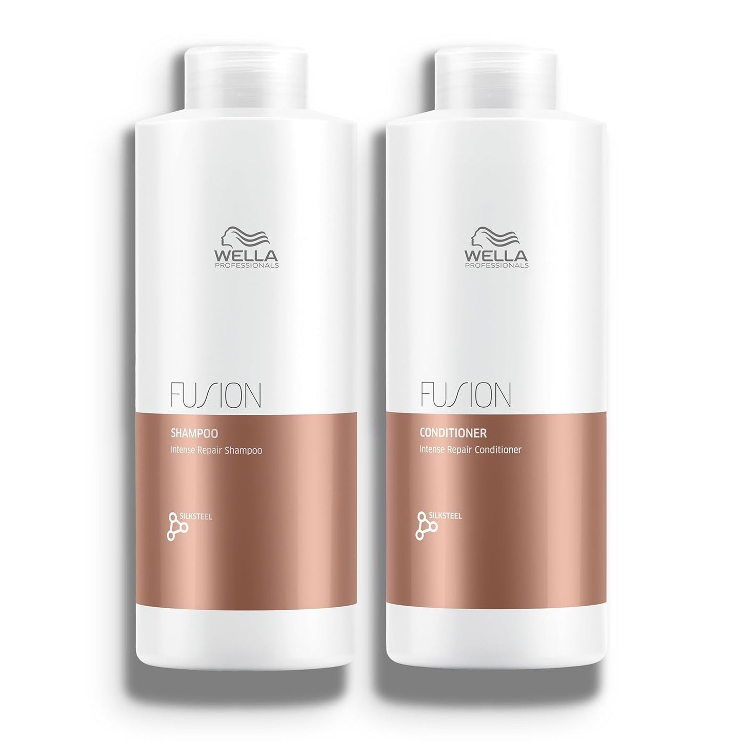 Wella Professionals Fusion Intense Repair Shampoo - Nourishing Formula for Damaged Hair | Anti-Breakage Treatment