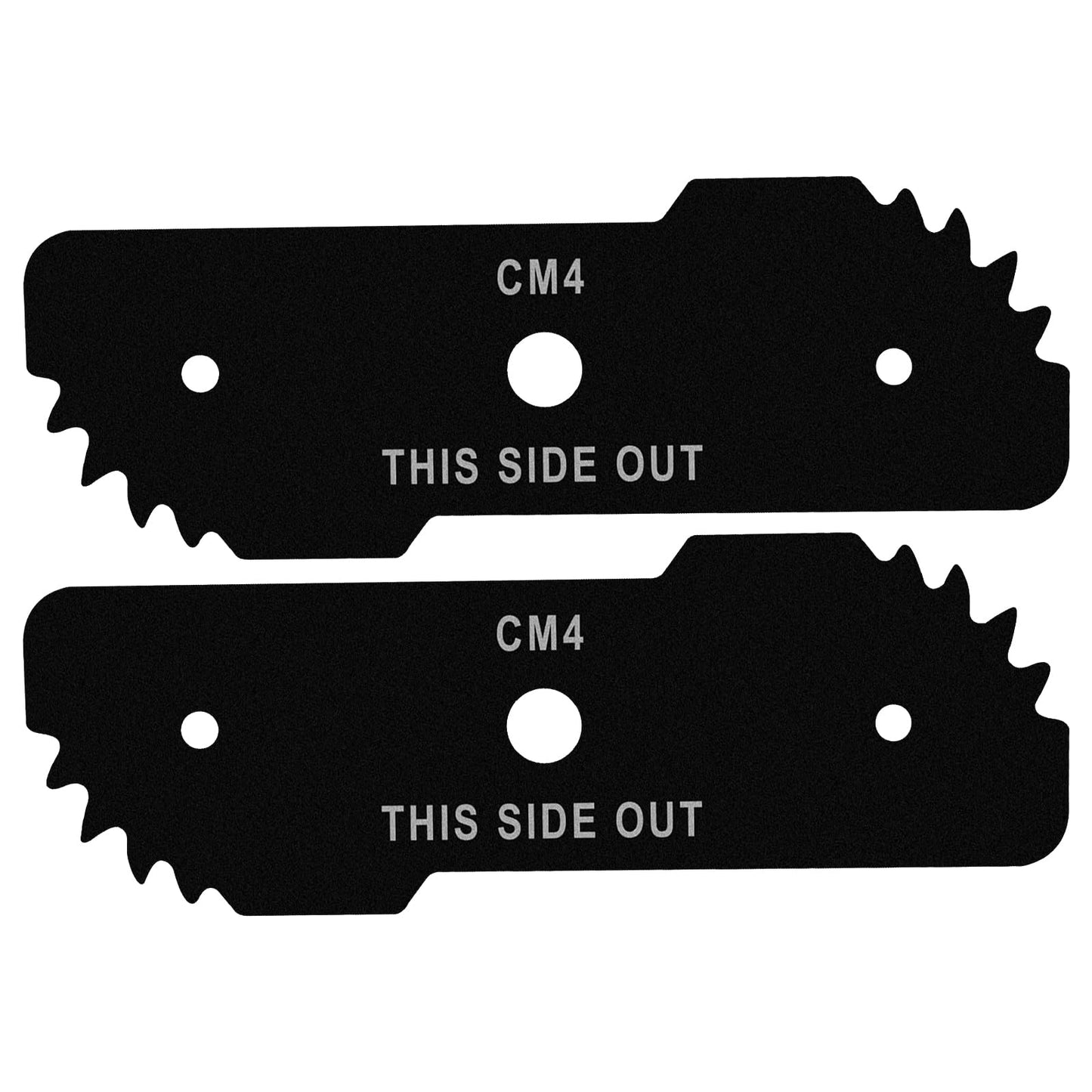 Replacement 243801-02 Edger Blade Compatible with EH1000 Type 5 12 AMP Lawn Edger, 7-3/4" x 2-3/4" Lawn Edger Blade Compatible with LE750 Edge Hog Edger - Replaces 243801-00, 243797-00, 40-519, 2 Pack