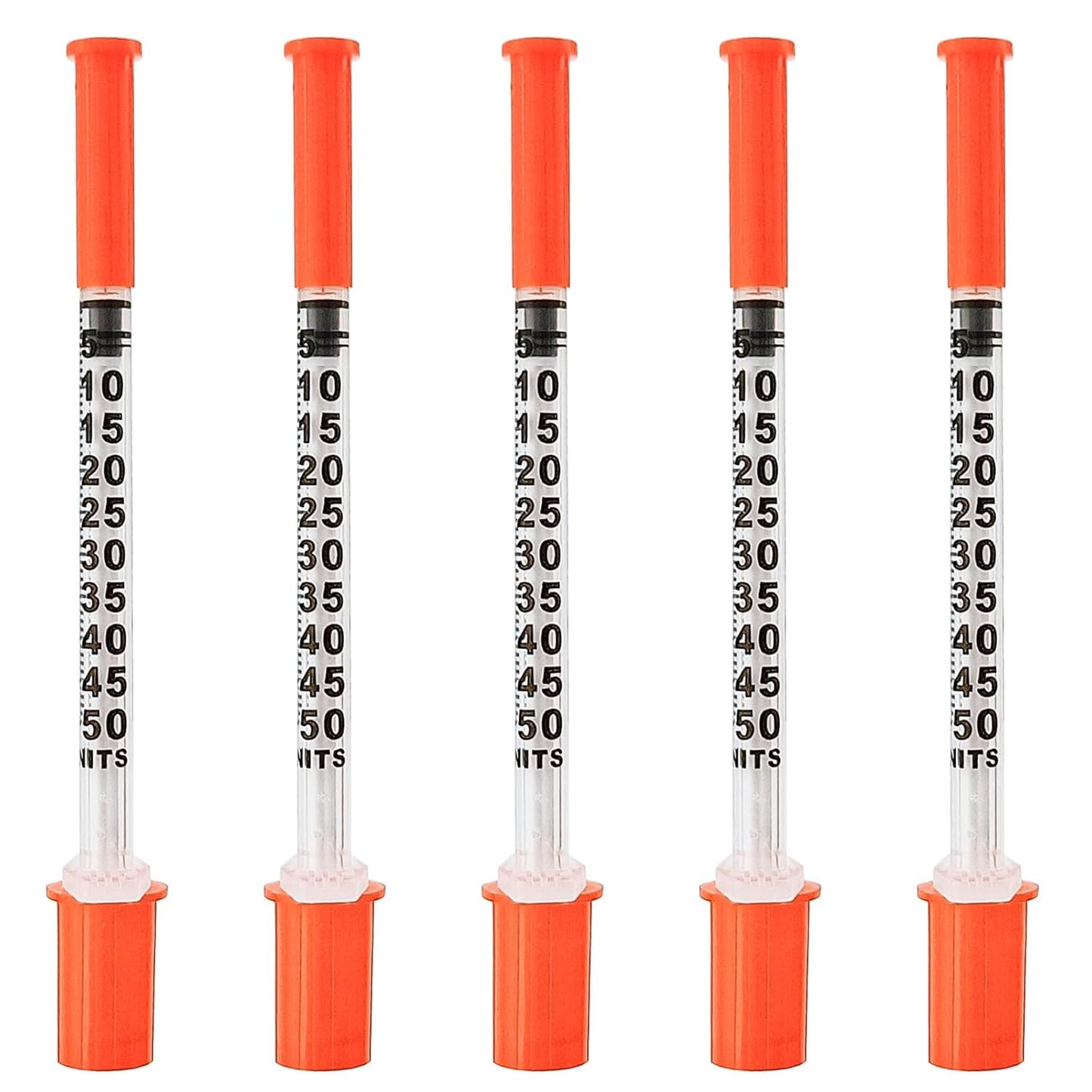 U-100 1cc Syringes with 31G Needle - Individual Pack of 36 | 5/16 Inch (8mm)