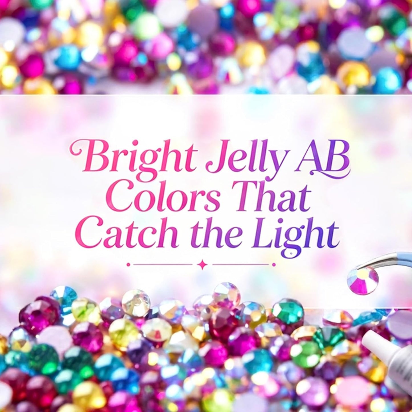 Bedazzling Rhinestone Kit - 40 Colors, 40000 Pcs 3mm Flatback Gems | Complete Craft Set with Glue, Storage Box & Tools