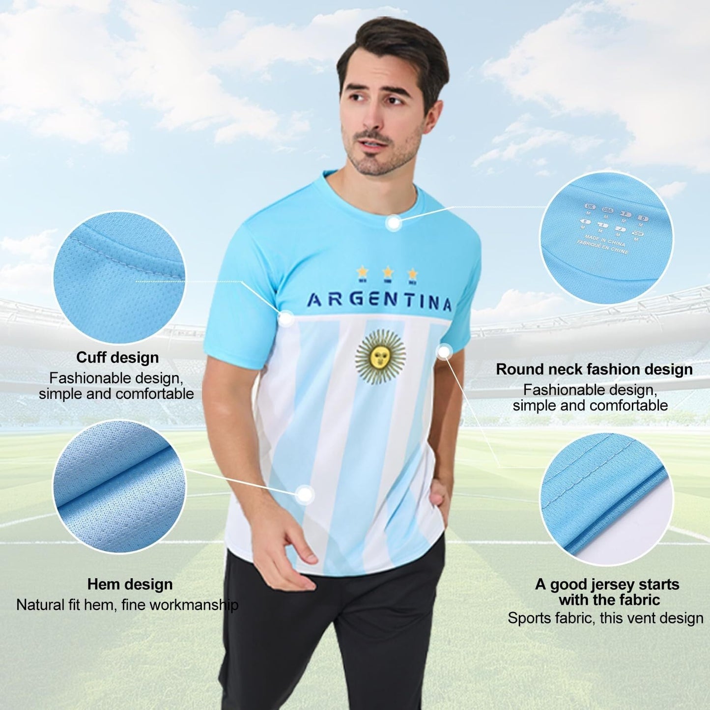 2026 Men's Soccer Jerseys for European/American/Asian/African National Team Fans Football Shirt