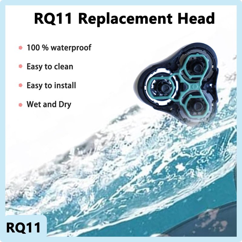 RQ11 Replacement Blades Compatible with Philips Norelco Sensotouch,for Sensotouch 2D Electric Shaver for Norelco RQ11 Replacement Heads 1150x,1160x,1180x,1170x New Upgraded Shaving Unit[2 Pack]