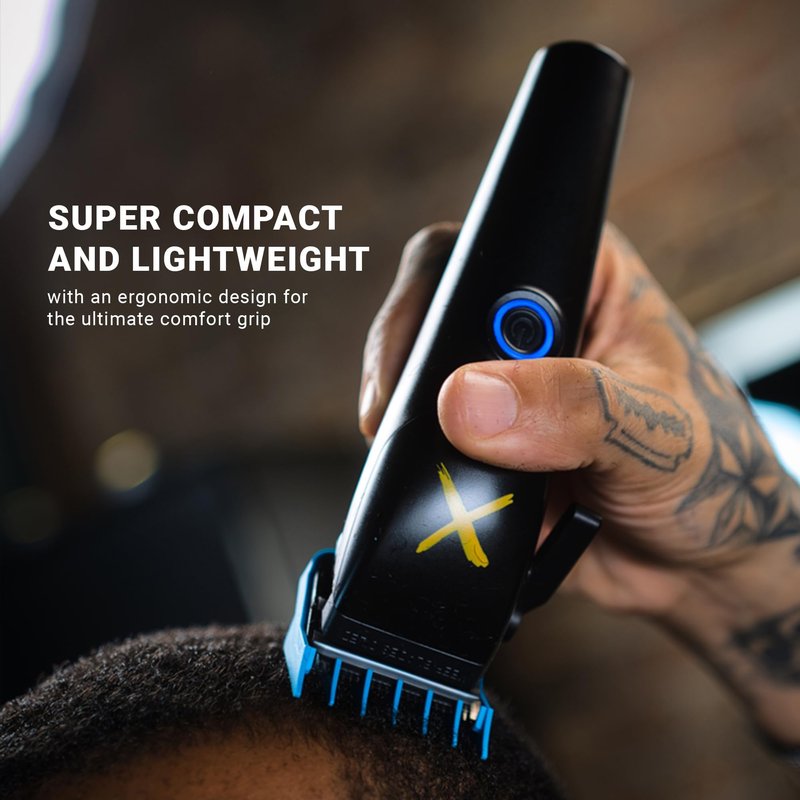 Stylecraft Instinct-X Cordless Hair Clipper Professional Vector Motor with Intuitive Torque Control, 3 Modular Lids