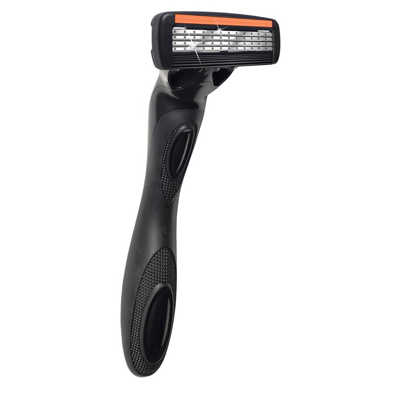 BIC Flex 4 Sensitive Hybrid Men's 4-Blade Disposable Razor, 1 Handle and 12 Cartridges