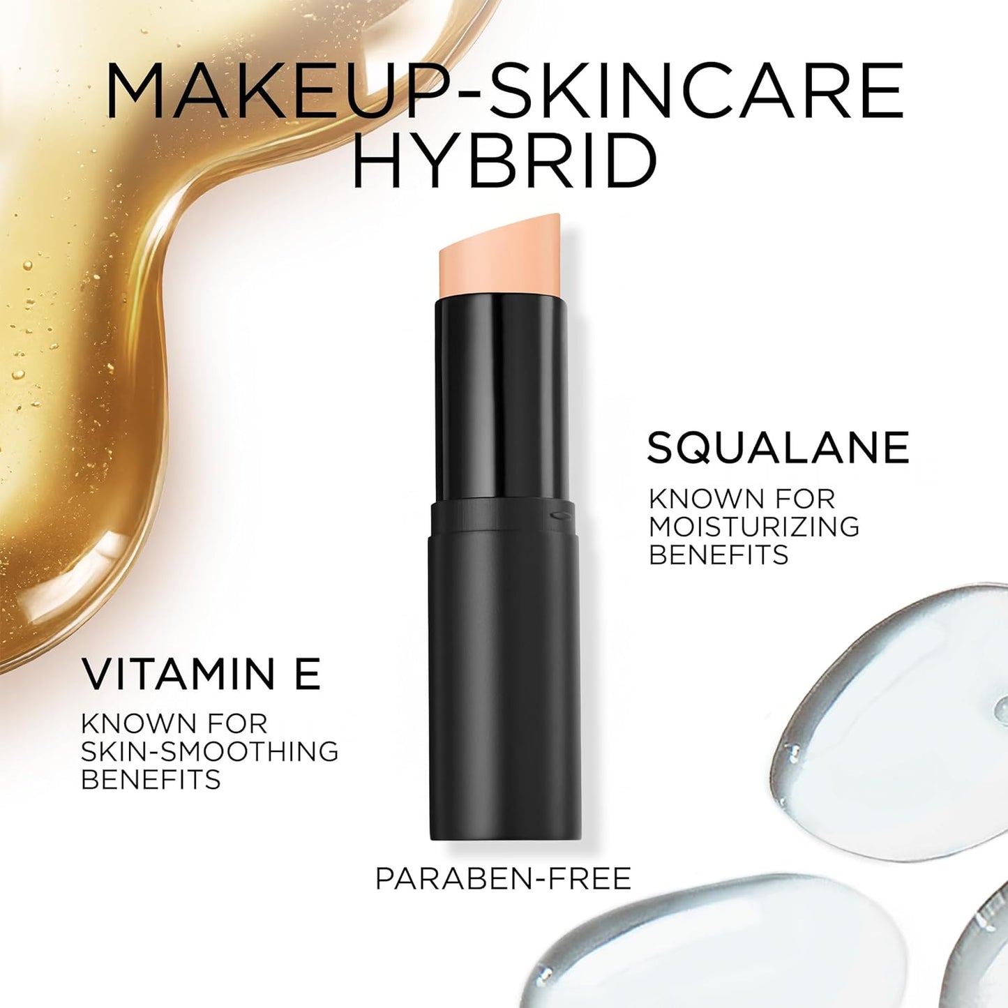 Lancôme Teint Idole Shape Stick - Multi-Use Foundation & Concealer, Hydrating Medium to Full Coverage | Natural Matte Finish, All Skin Types