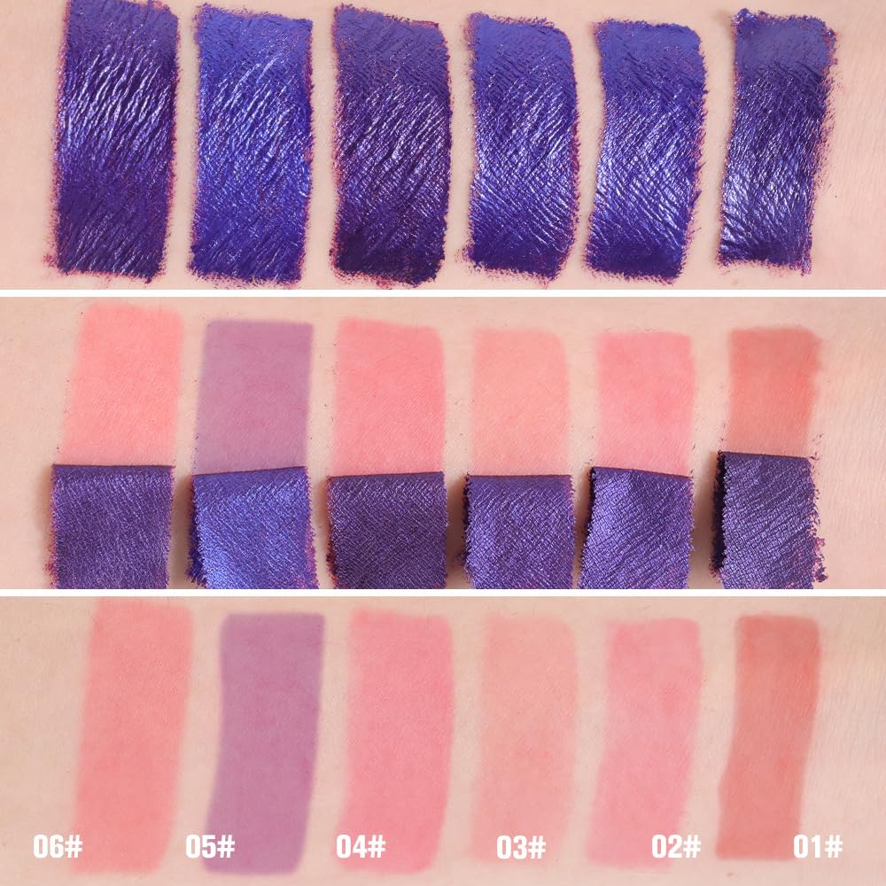 Warm Nude Pink Lip Stain - Matte Finish, Transfer Proof, Long Lasting Waterproof Lip Tint | Highly Pigmented 24-Hour Wear
