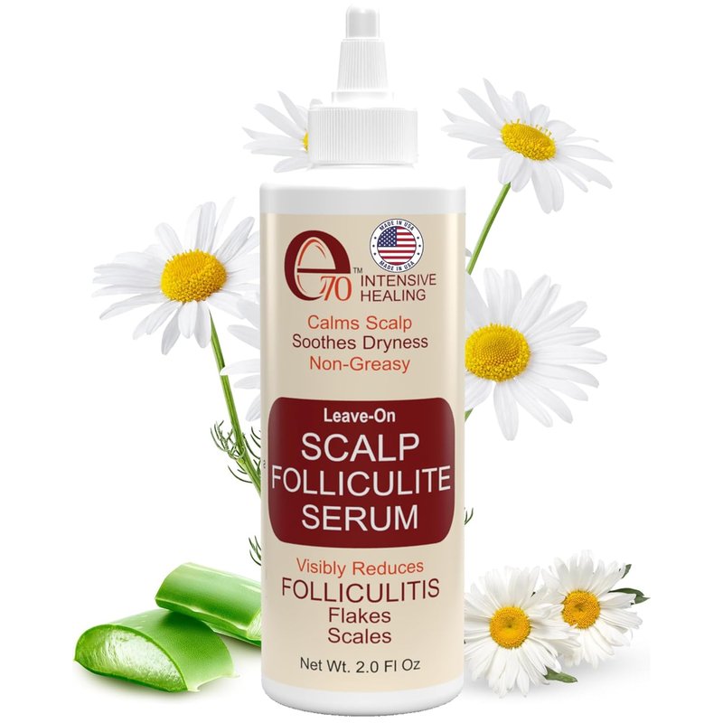 Folliculitis Treatment Serum | Leave-On Scalp Care with 3% BHA, Salicylic Acid & Tea Tree Oil - 2 fl oz