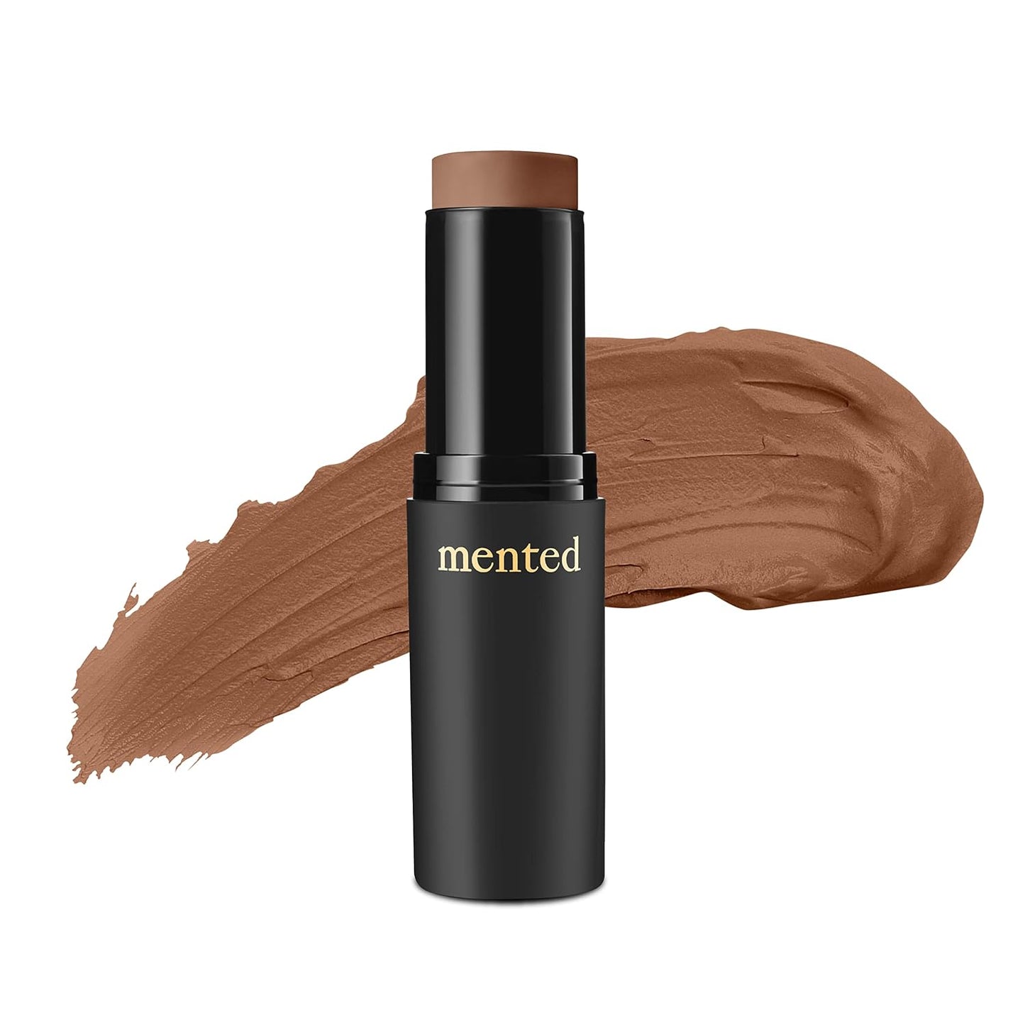 Mented Cosmetics Stick Foundation - Vegan Cream Makeup for Dark Skin | Concealer & Contour Stick D10