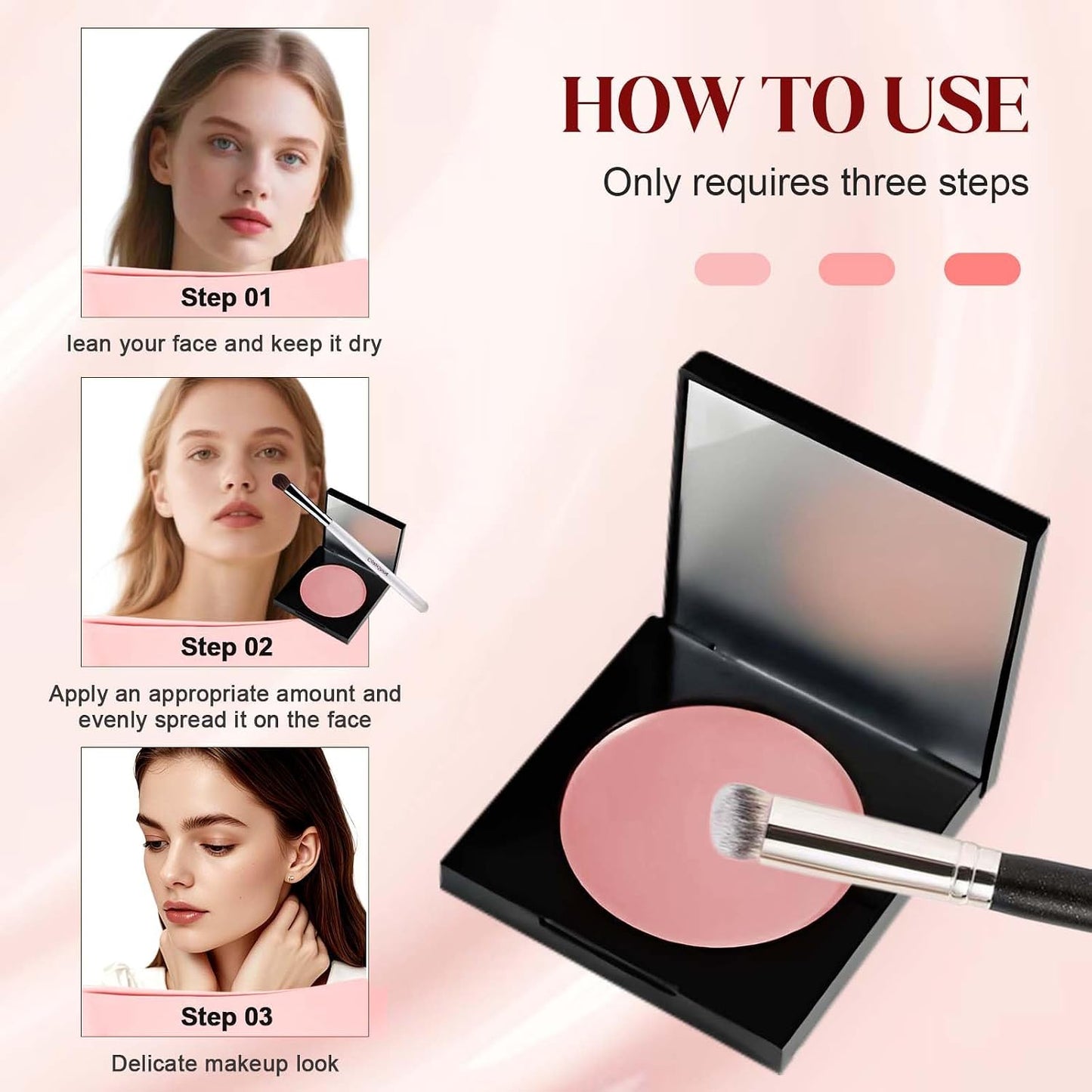 Under Eye Brightener Concealer - Hydrating Dark Circle Concealer for Women | Moisturizing Waterproof Formula (1 Pc)