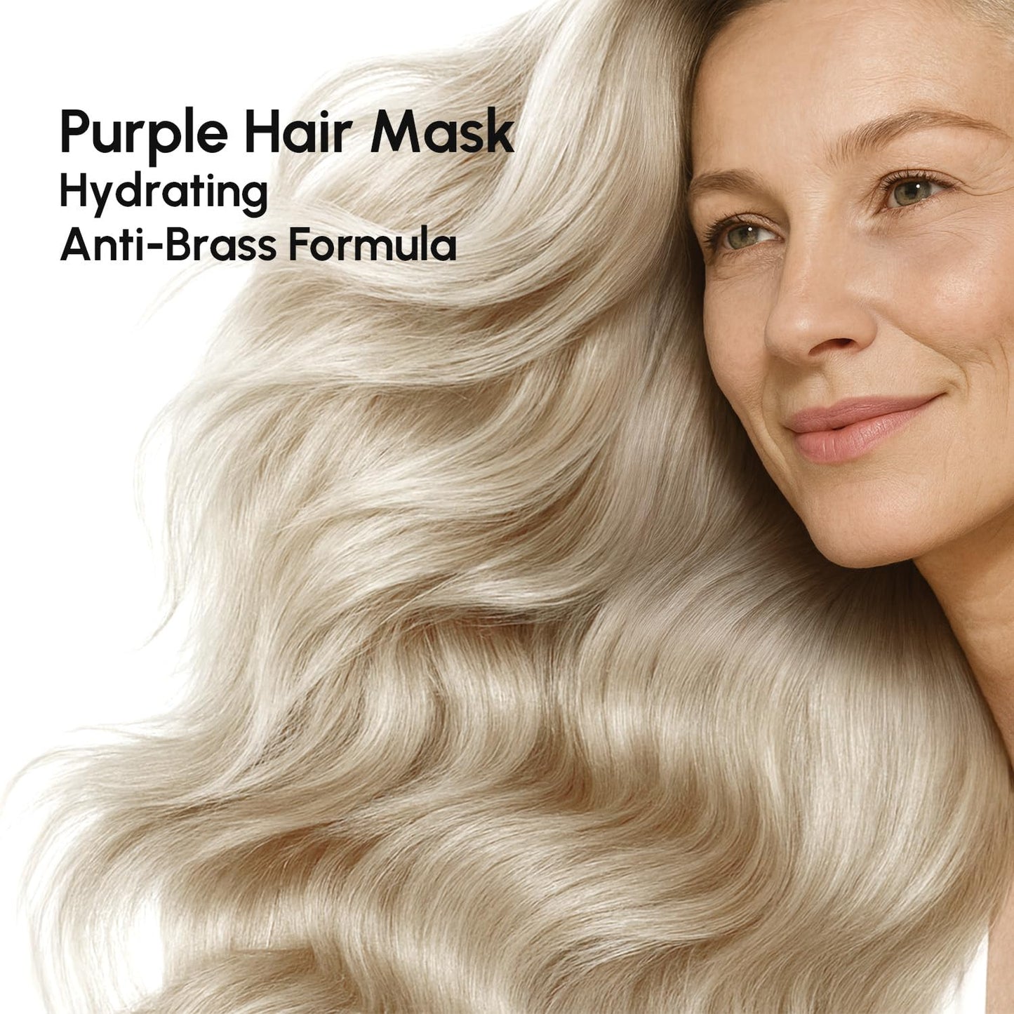 Deep Conditioning Hair Mask for Damaged Hair - Keratin Treatment for Hydration & Repair | 10 Fl Oz, Purple