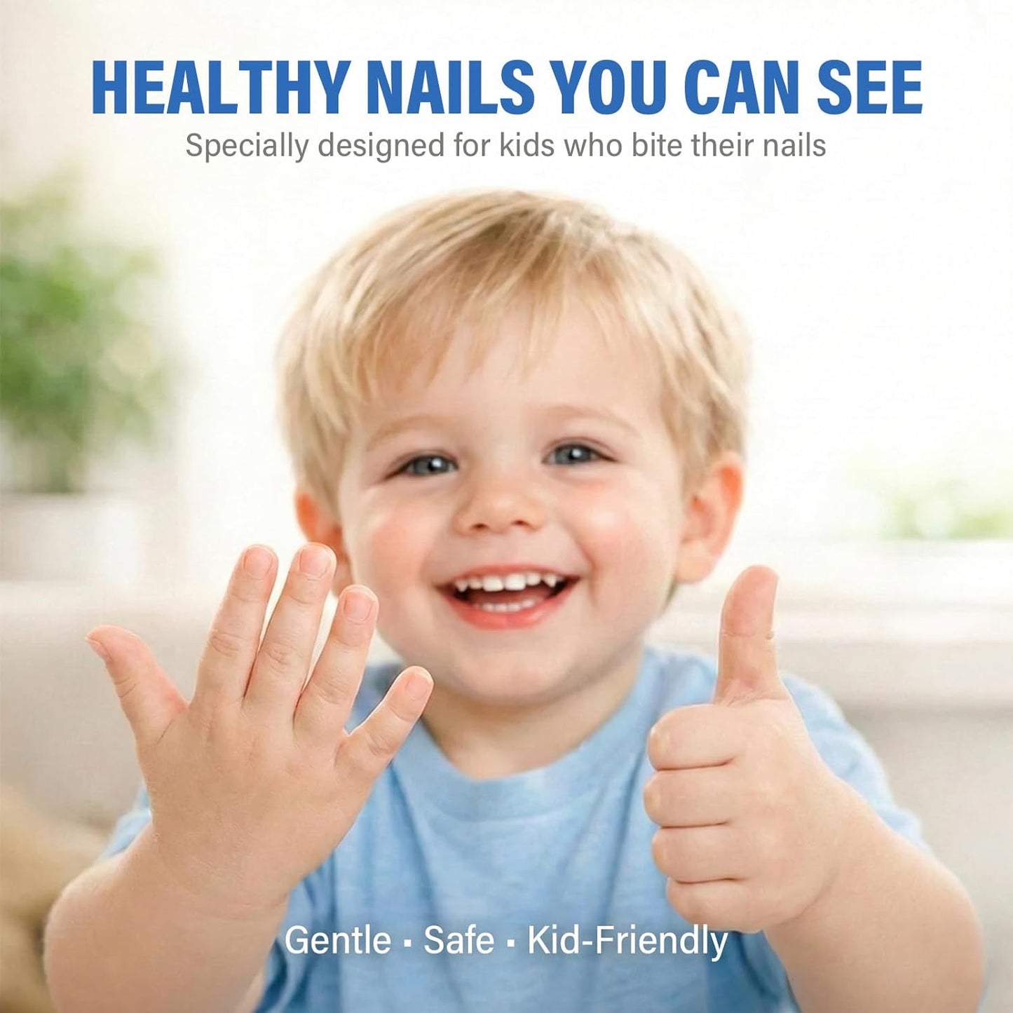Nail Biting Treatment for Kids - Stop Nail Biting & Thumb Sucking Deterrent | Long-Lasting Bitter Taste, Safe Ingredients