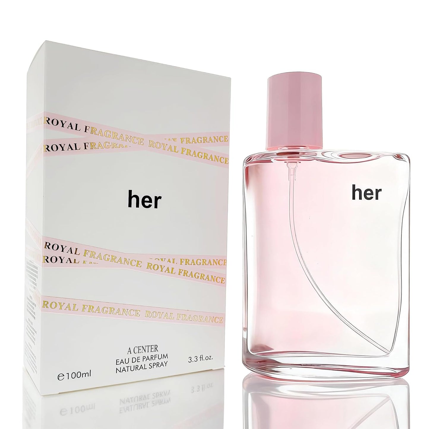 Nice Girl Women's Perfume - Chypre Floral Eau De Parfum with Rose, Jasmine & Vanilla | 2.7 Fl Oz Elegant Bottle