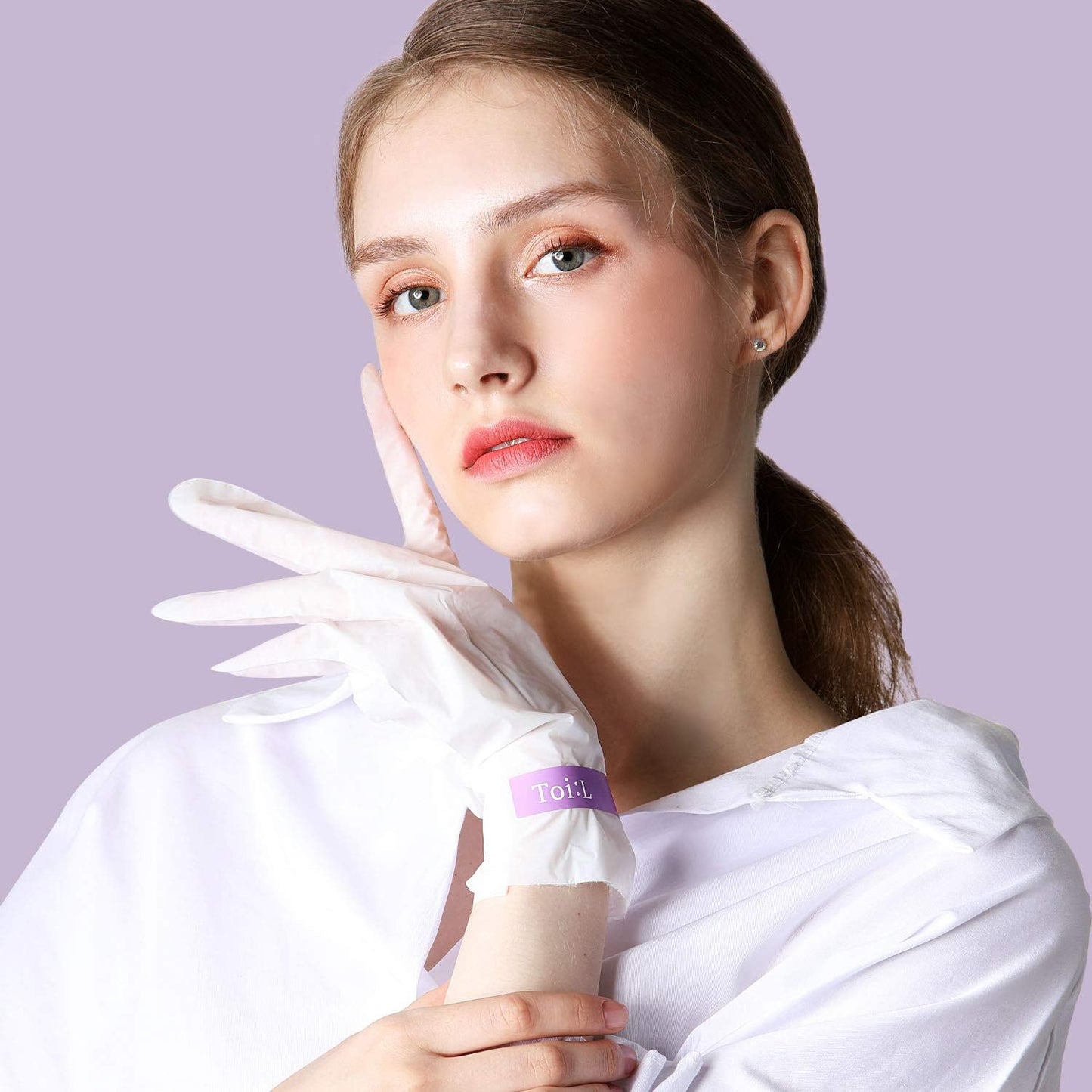 Moisturizing Hand Mask Gloves - Extra Silky Repair Treatment with White Truffle, Green Caviar & Peptides | 5 Pairs for Dry, Cracked Skin