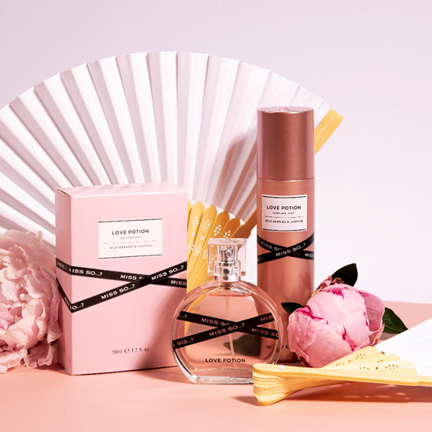 So...? Love Potion Perfume Mist - Woody Floral Body Spray for Women - Perfect Gifts for Women - Perfume for Women with 6-Hour Wear - 4.7 oz