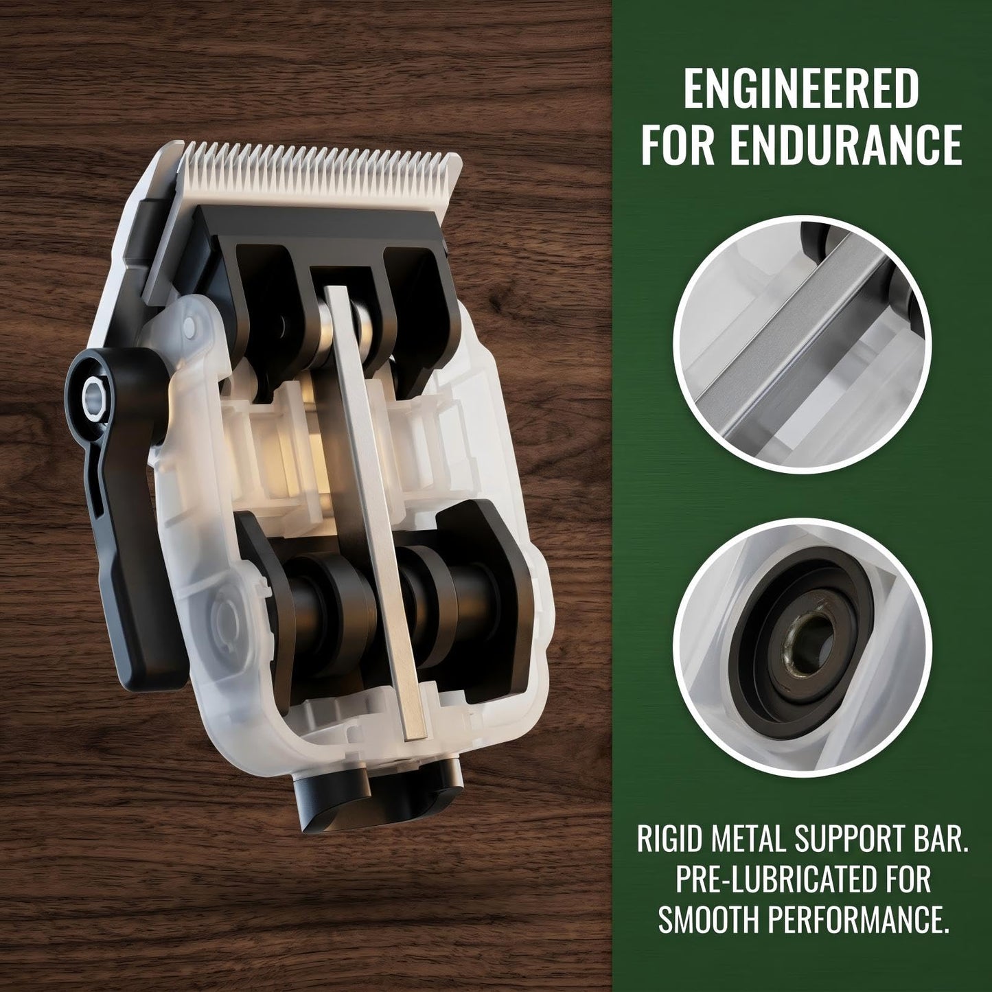 Blade Drive Assembly 4-Pack for Andis BGC, BGC 2-Speed, Excel & Excel 2-Speed, Styliner, T-Blade Clippers | Replaces Andis Part #20659