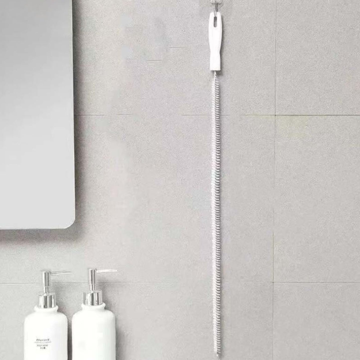Drain Snake Cleaner Brush Flexible Pipe Clog Remover Tool for Sink Shower Bathtub Reusable Hair and Debris Cleaning Accessory