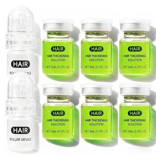 Hair Growth System - Advanced Treatment for Men & Women | Ginseng, Peppermint & Ginger for Thicker, Healthier Hair
