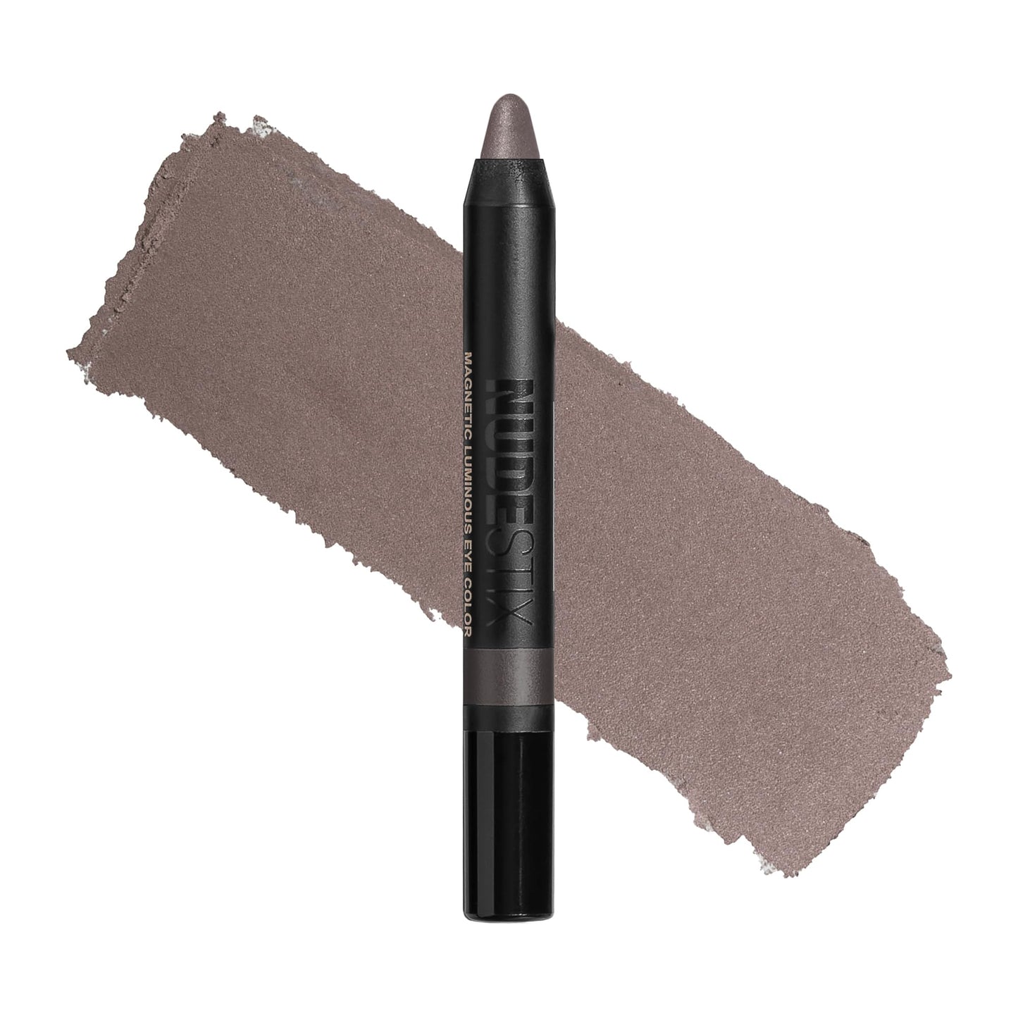Nudestix Magnetic Luminous Eye Color – 4-in-1 Cream Eyeshadow Stick, Eyeliner, Primer & Highlighter | Long-Wear, Waterproof Satin Finish | Vegan & Cruelty-Free Eye Makeup, Shade: Smoke